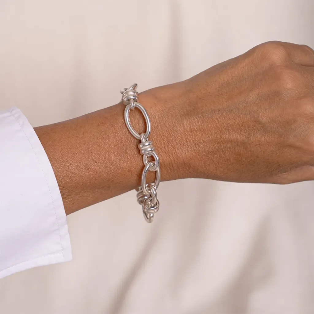 Pulsera doble argolla